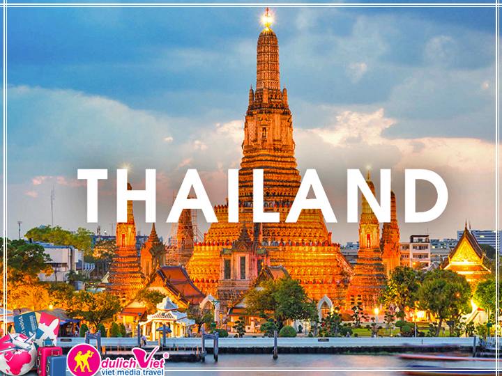 Tour du lịch Thái Lan khởi hành từ Sài Gòn bay Vietnam Airlines